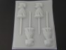 610 Dalmatian Dog Chocolate or Hard Candy Lollipop Mold